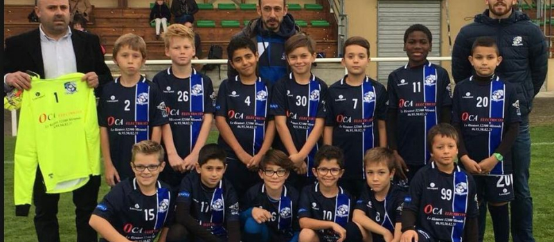 FCM Nouveaux maillots pour les U11