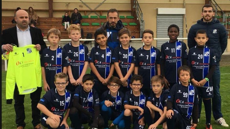 FCM Nouveaux maillots pour les U11