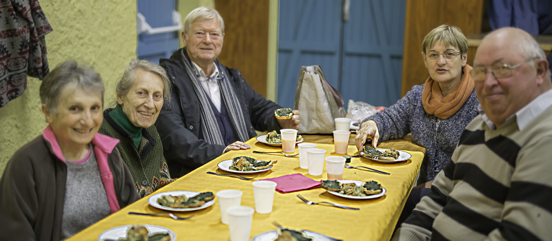 Toujouse – Un repas de fête avec des plantes sauvages