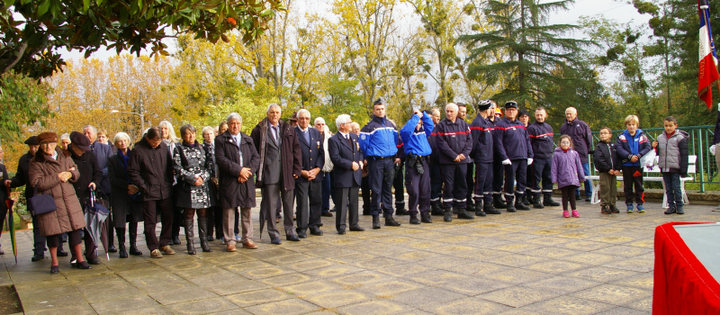 Cérémonie du 11 novembre à Plaisance 