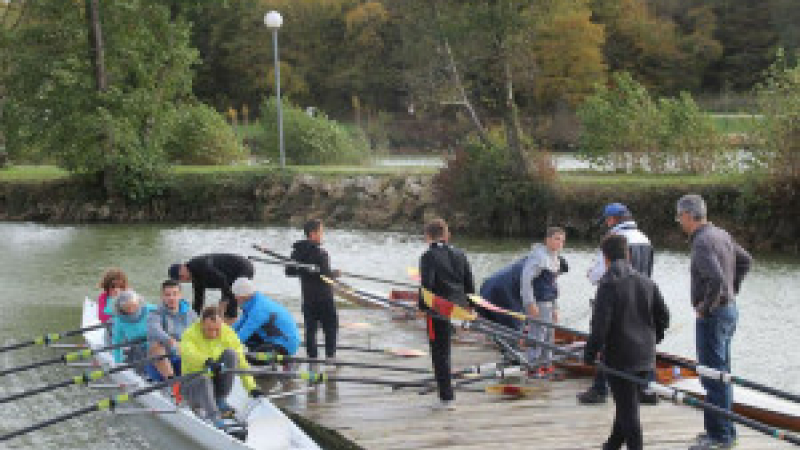 35 rameurs étaient au lac de l’Uby