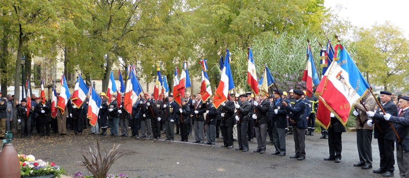 Auch ; les cérémonies du  11 novembre.