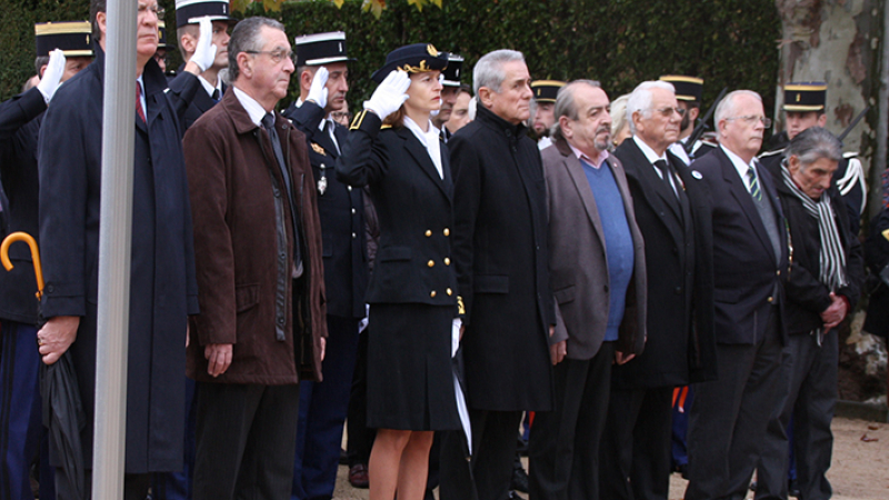 Cérémonies du 11 Novembre dans la sous préfecture. 