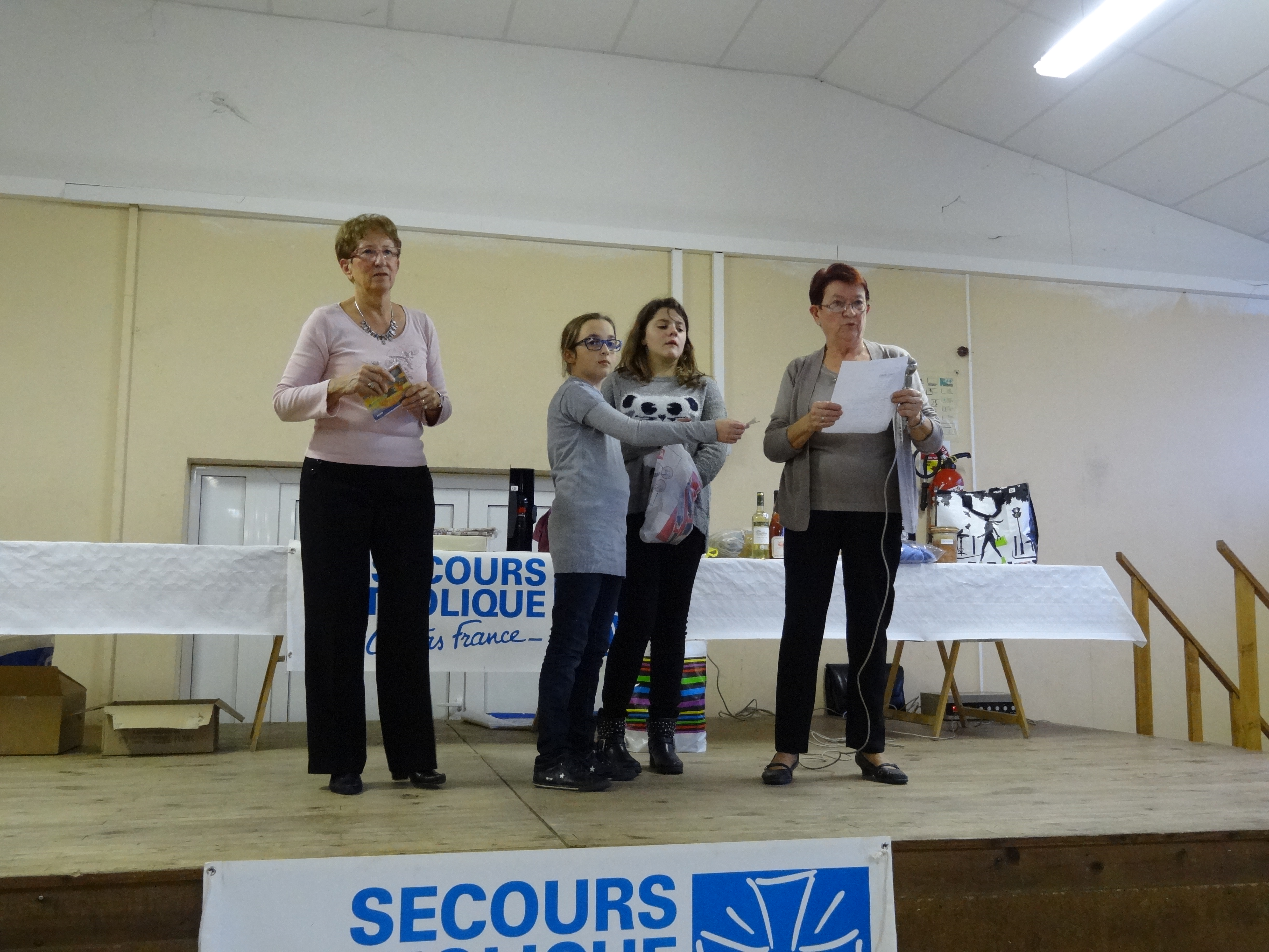 Une manifestation caritative 
