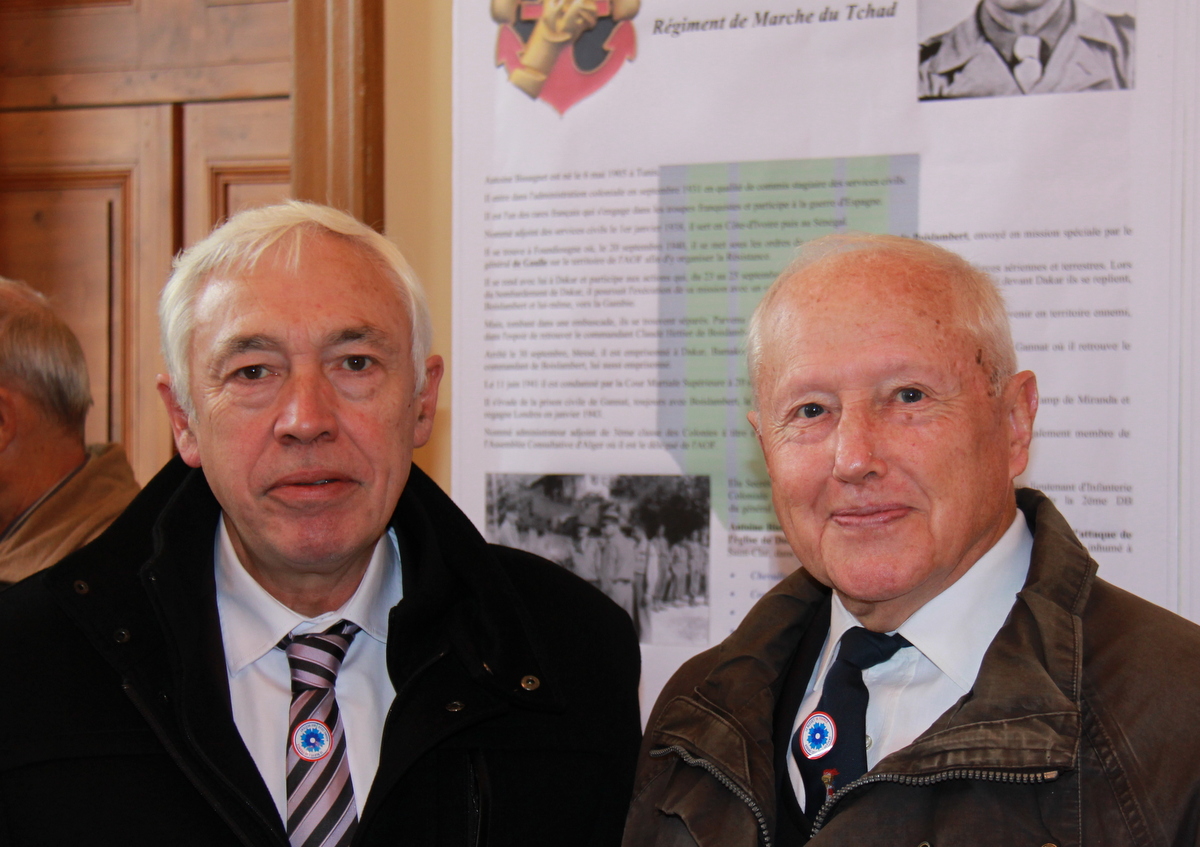 Francis Idrac et Gérard Dufréchou