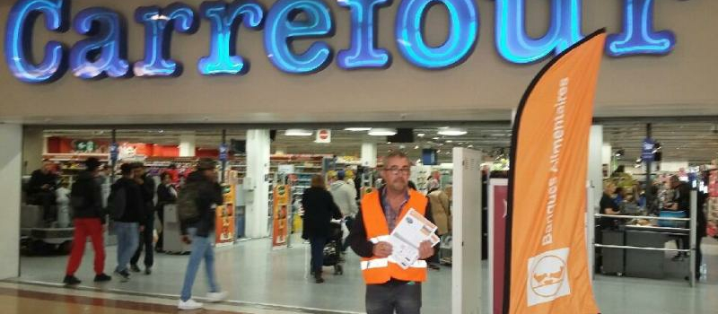 Banque alimentaire : L'enseigne Carrefour se mobilise