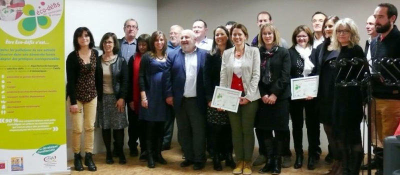 Cérémonie de remise du label Eco-défis