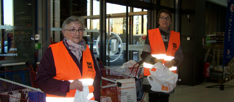 Banque alimentaire : ils étaient là aussi !