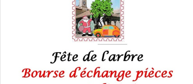 Marché de Noël et fête de l'arbre dimanche 3 décembre