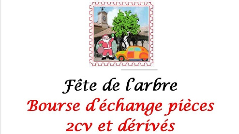 Marché de Noël et fête de l'arbre dimanche 3 décembre