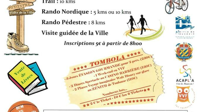 DIMANCHE 3 DECEMBRE    TELETHON A MAUVEZIN  SOUS LE HALLE A PARTIR DE 8H