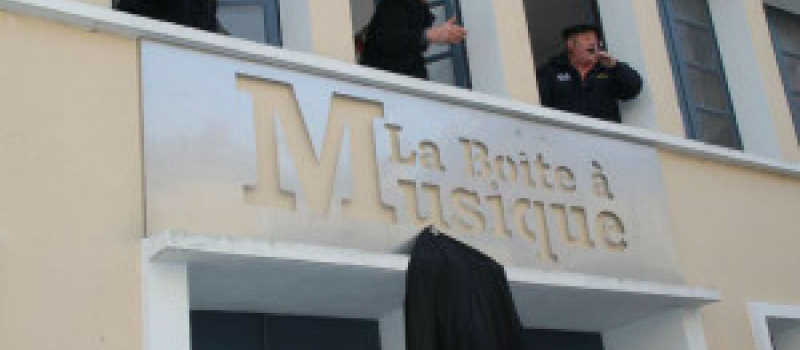La Boîte à musique a été inaugurée