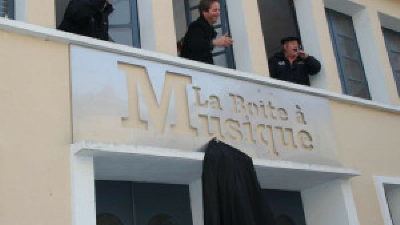La Boîte à musique a été inaugurée