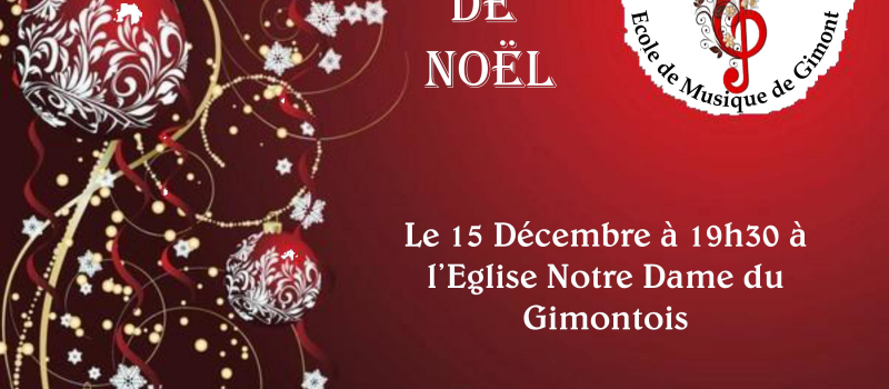 Concert de Noël à Notre-Dame du Gimontois