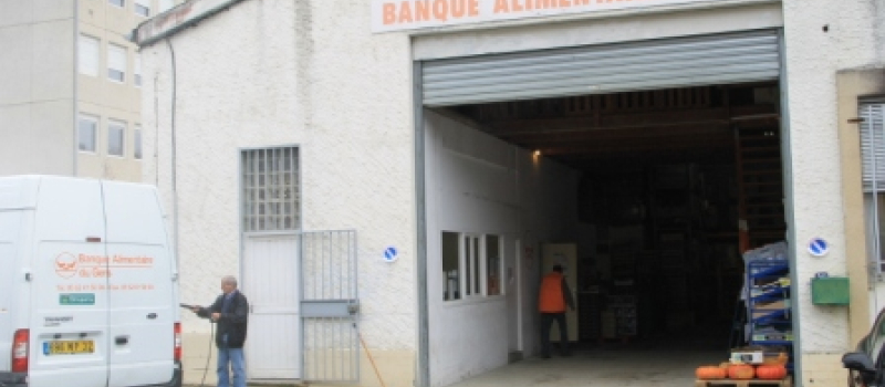 Cambriolage à la Banque alimentaire d'Auch