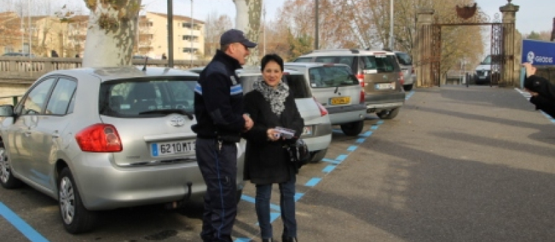 La ville augmente son offre de stationnement bleu