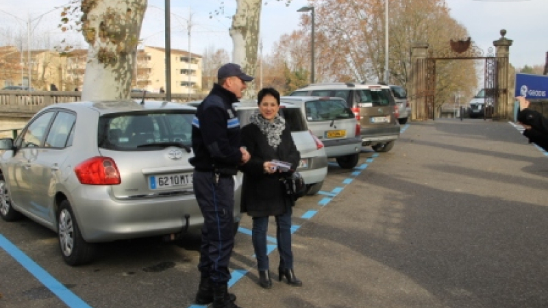La ville augmente son offre de stationnement bleu