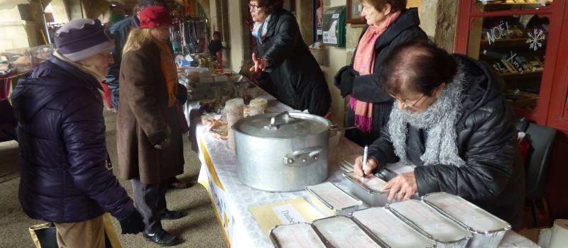 Téléthon le stand gourmand de CLAP a connu le succès