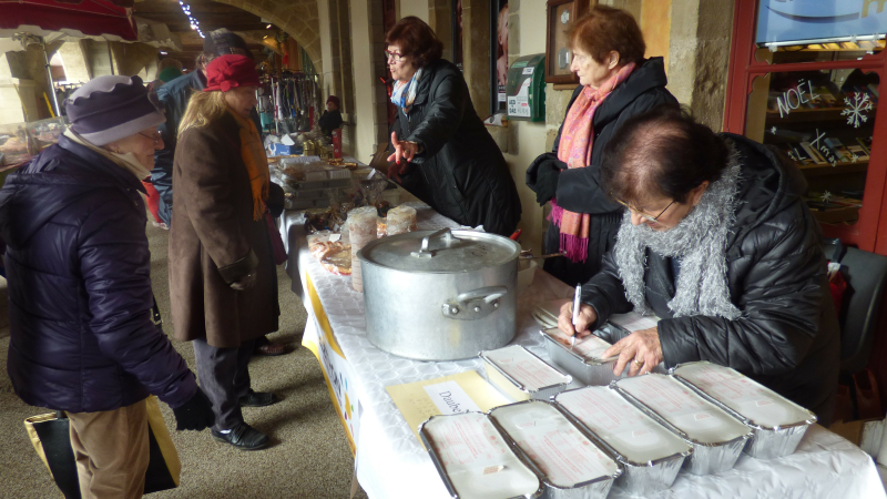 Téléthon le stand gourmand de CLAP a connu le succès