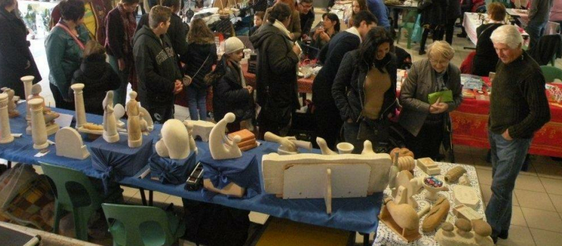 Le marché de noël de l'atelier barrannais : un succès mérité