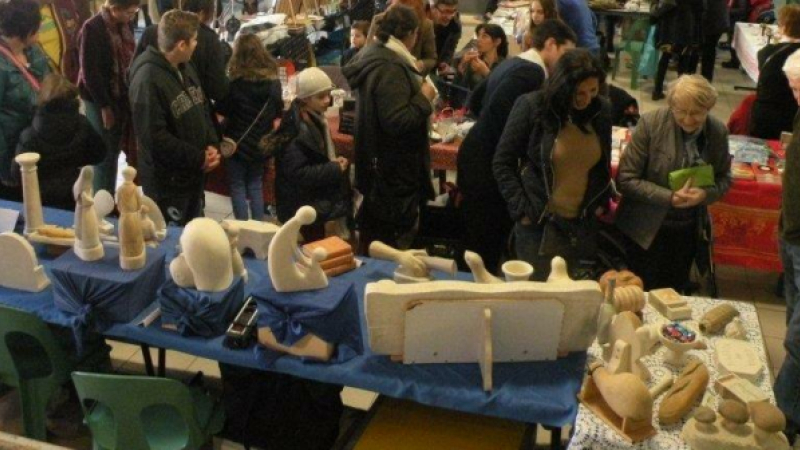 Le marché de noël de l'atelier barrannais : un succès mérité