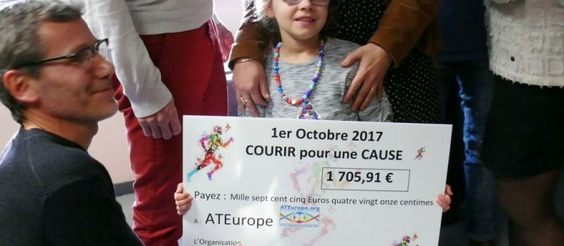 La générosité de " Courir pour une bonne cause" 