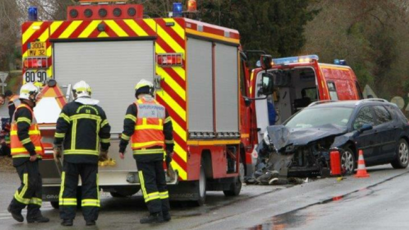 Nouvel accident route de Nérac à Condom