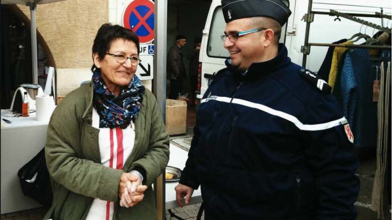 Gendarmerie le contact avec les populations