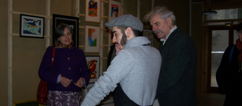  Inauguration d'un atelier de sérigraphie 