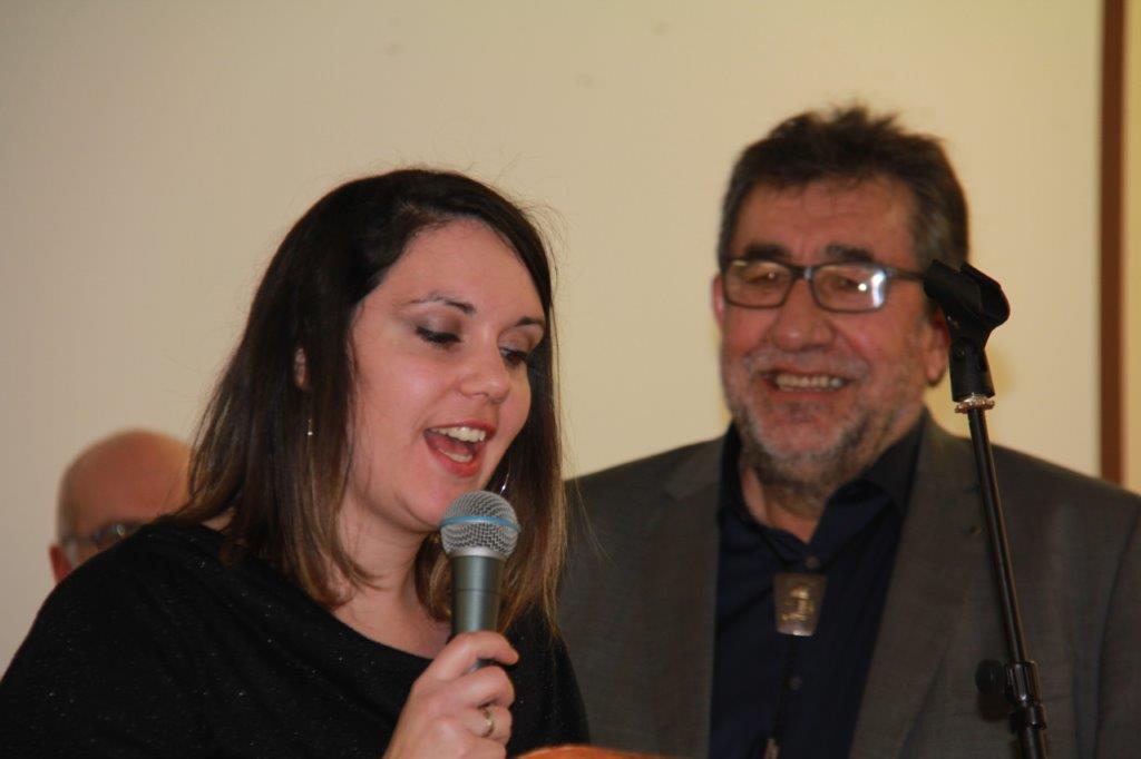 Flavie de l'état civil et Francis Larroque