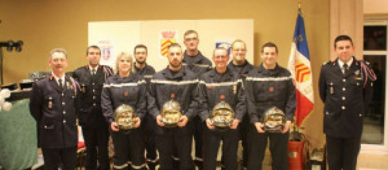 Les sapeurs-pompiers honorés 