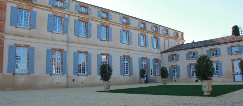 Le chateau de Drudas devenu un hôtel restaurant