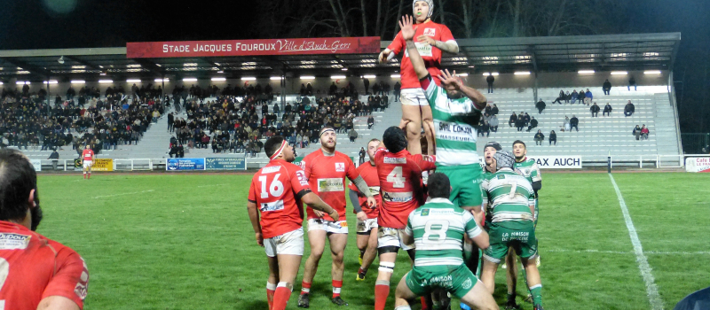 AUCH ;  le RCA  - MASSEUBE  22-5