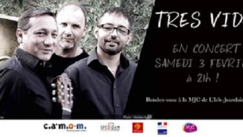 Tres Vidas en concert à "La Maisoun"