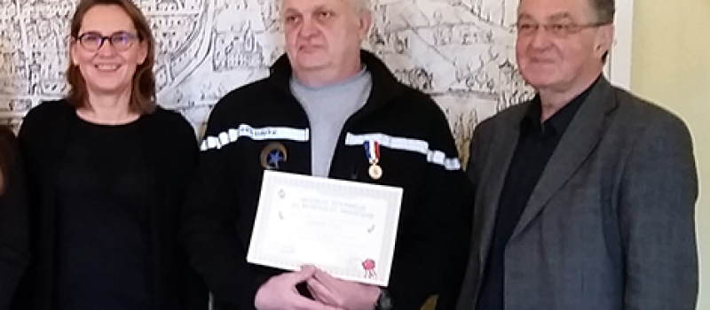 Un bénévole à l'honneur