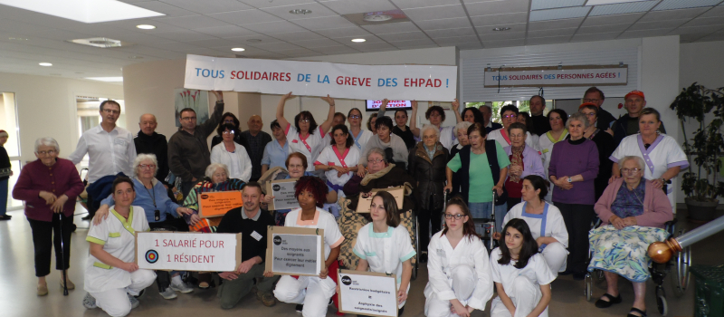 Mouvement de grève à la Cité st Joseph 