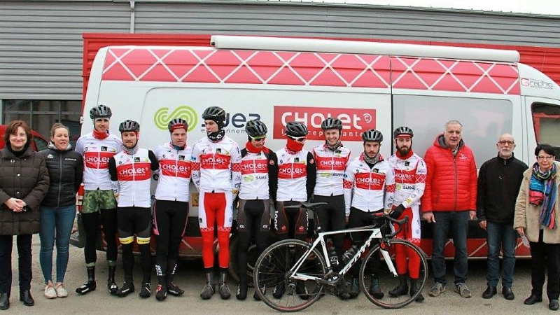 L’UC Cholet 49 vient se familiariser avec le parcours du Tour de Lot-et-Garonne