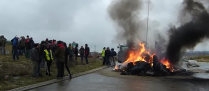 La colère des agriculteurs 