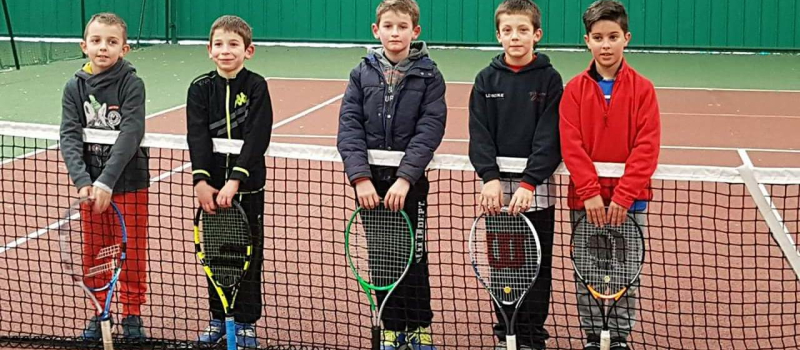 Les jeunes de l’école de tennis à l’honneur