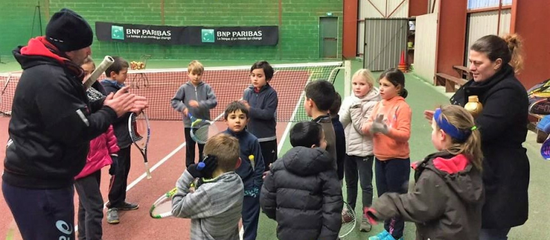L’école de tennis prépare la relève