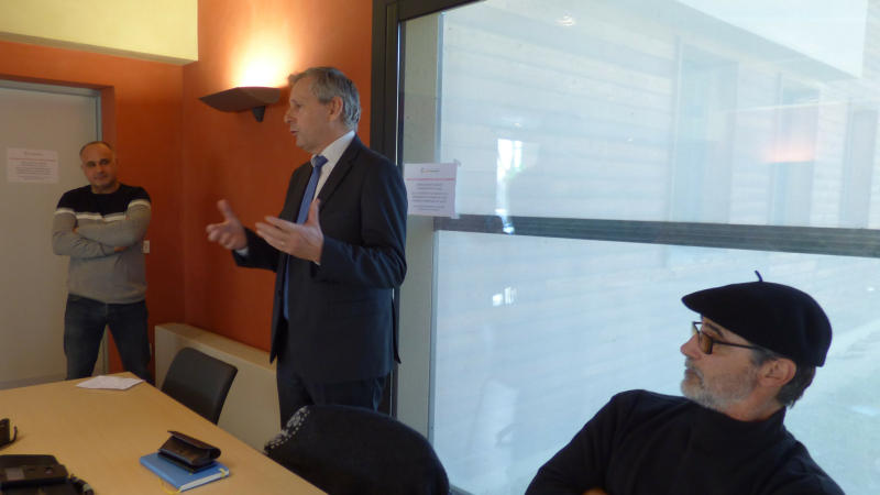 Réunion FDSEA GA à la communauté des communes