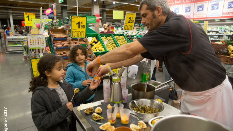 Des ateliers contre le gaspillage alimentaire au salon de l’agriculture