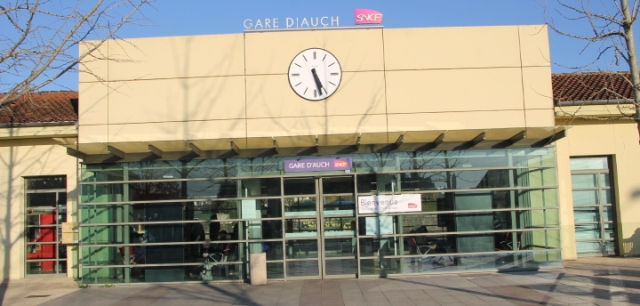  La ligne de train Auch-Toulouse dont l’avenir est aujourd’hui clairement menacé.