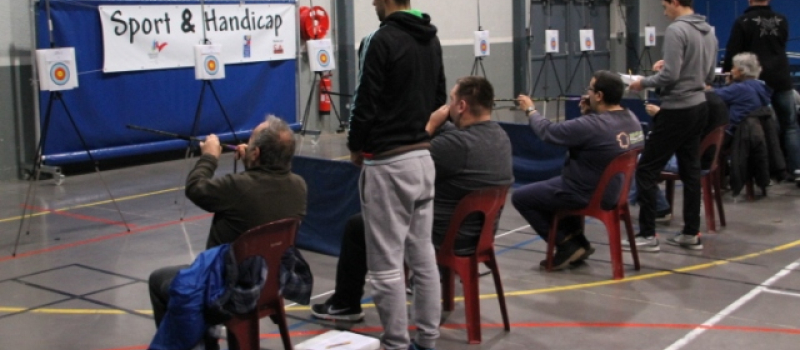 Tournoi département de sarbacane Handisport