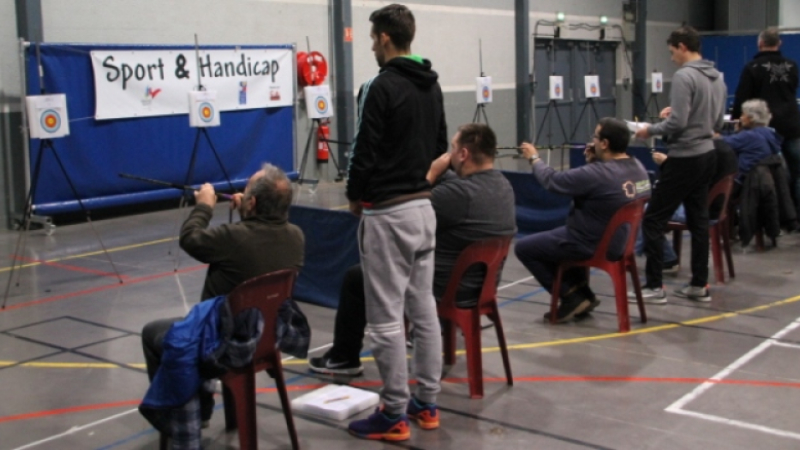 Tournoi département de sarbacane Handisport