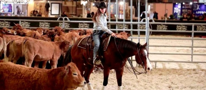 .Une jeune Mauvezinoise sélectionnée pour le Texas en  équipe de France équitation western.