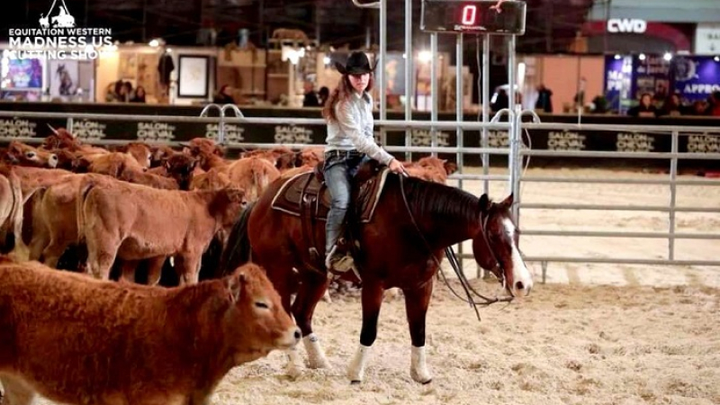 .Une jeune Mauvezinoise sélectionnée pour le Texas en  équipe de France équitation western.