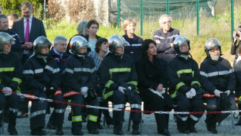 Elles n'ont pas hésité à revêtir l'habit de sapeur-pompier
