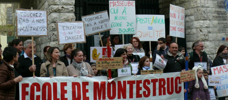 Les APE de Montestruc et Masseube font pression auprès de la DASEN pour éviter la suppression d'un poste d'enseignant