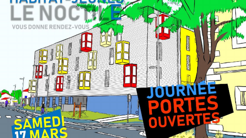 Première journée portes ouvertes à la Résidence Habitat-Jeunes «Le Noctile»